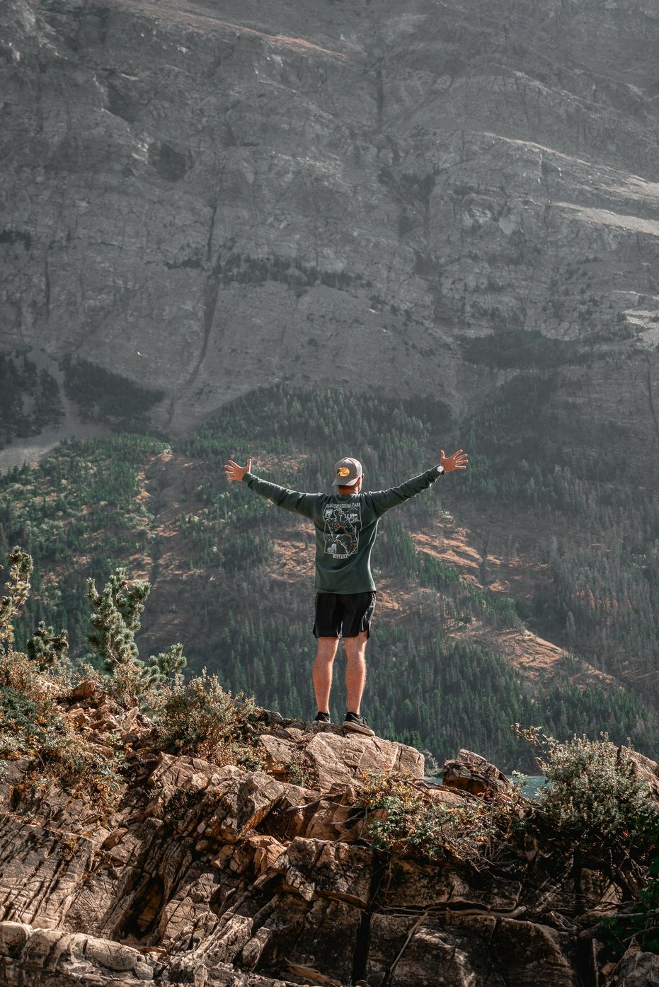 Man Hiking